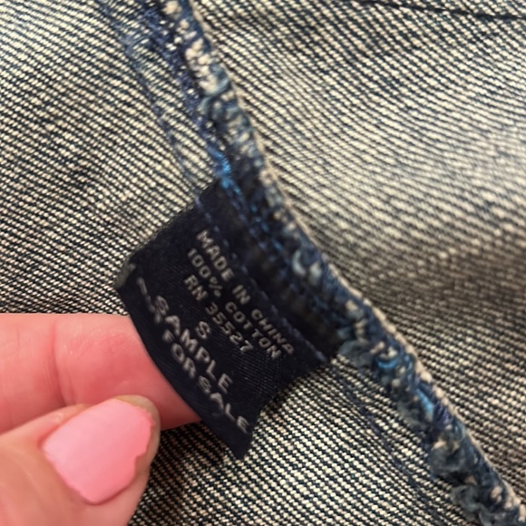 Marithe’ Francois Girbaud denim jacket size small - Picture 8 of 8